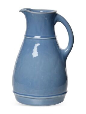 JULISKA PURO CERAMIC PITCHER CHAMBRAY BLUE 2.6 Qt. NEW